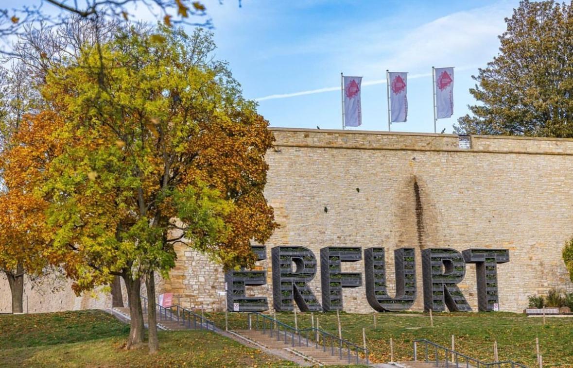-Apartment Am Luisenpark-Perfekte Lage Im Gruenen Fuer Ihren Aufenthalt Erfurt Dış mekan fotoğraf